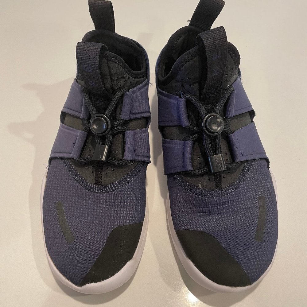 NIKE Wmns Free RN Commuter 2018 BLACKENED BLUE/BLACK Sz 8, AA1621 401